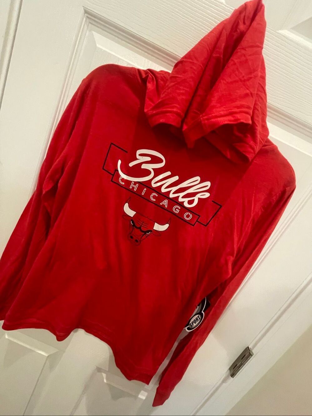 Chicago Bulls NBA Concepts Sport Hoodie Red women M NWT